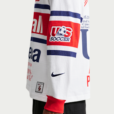 USA x V.A.A. Men's Long-Sleeve Rugby Top. Nike CA
